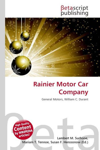 Rainier Motor Car Company