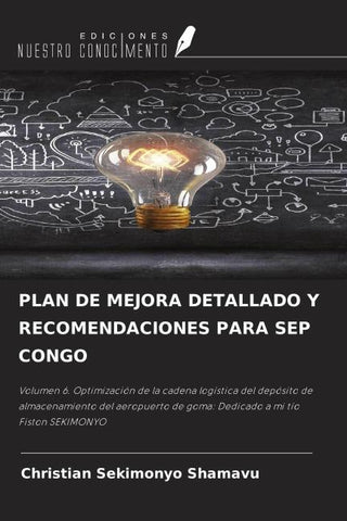 PLAN DE MEJORA DETALLADO Y RECOMENDACIONES PARA SEP CONGO