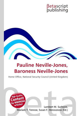 Pauline Neville-Jones, Baroness Neville-Jones