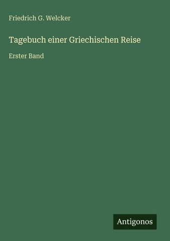 Tagebuch einer Griechischen Reise