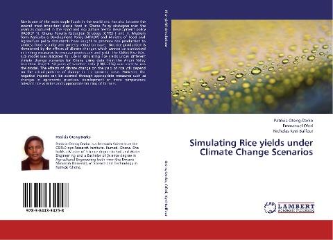 Simulating Rice yields under Climate Change Scenarios