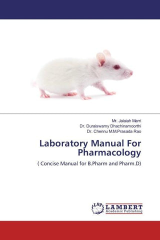 Laboratory Manual For Pharmacology