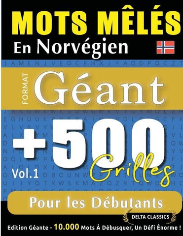 MOTS MÊLÉS EN NORVÉGIEN FORMAT GÉANT