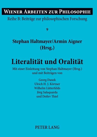 Literalität und Oralität
