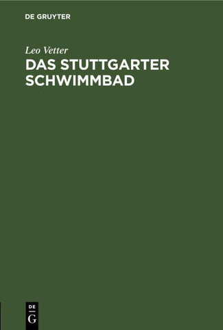 Das Stuttgarter Schwimmbad