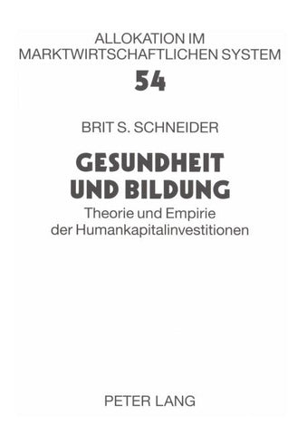 Gesundheit und Bildung