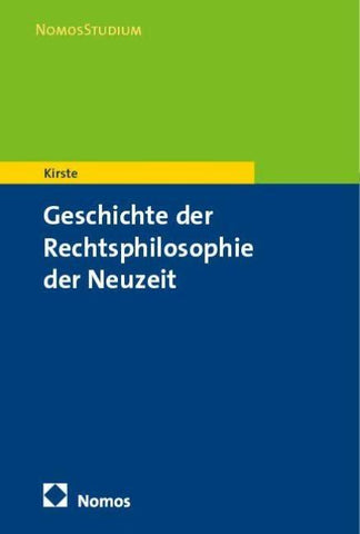 Geschichte der Rechtsphilosophie der Neuzeit
