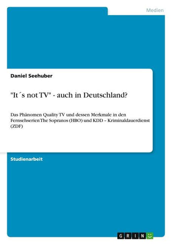 "It´s not TV" - auch in Deutschland?