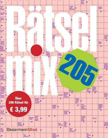 Rätselmix 205 (5 Exemplare à 3,99 €)