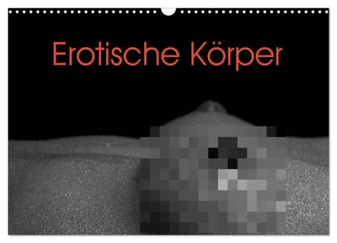 Erotische Körper (Wandkalender 2026 DIN A3 quer), CALVENDO Monatskalender