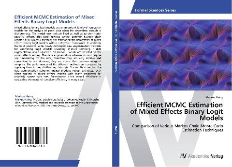 Efficient MCMC Estimation of Mixed Effects Binary Logit Models