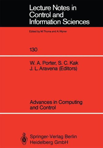 Advances in Computing and Control