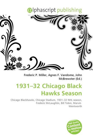 1931-32 Chicago Black Hawks Season