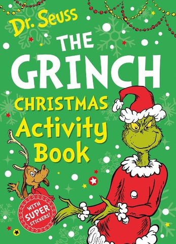 The Grinch Christmas Activity Book