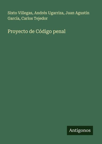 Proyecto de Código penal