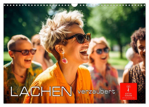 Lachen verzaubert (Wandkalender 2026 DIN A3 quer), CALVENDO Monatskalender
