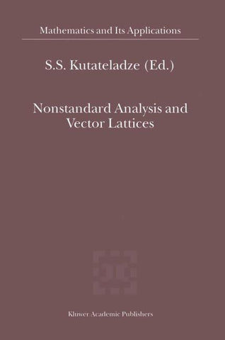 Nonstandard Analysis and Vector Lattices