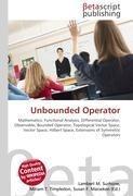 Unbounded Operator