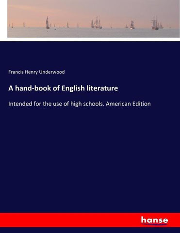 A hand-book of English literature