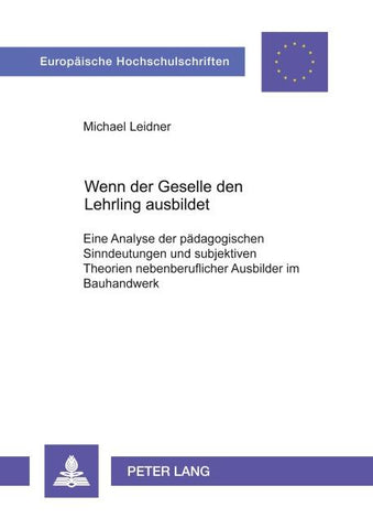 Wenn der Geselle den Lehrling ausbildet