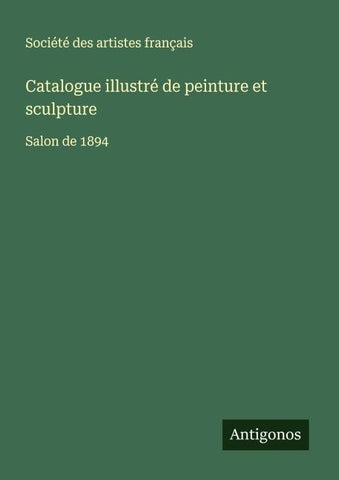 Catalogue illustré de peinture et sculpture
