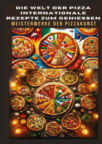 DIE WELT DER PIZZA: INTERNATIONALE REZEPTE ZUM GENIESSEN: Meisterwerke der Pizzakunst: Das ultimative Kochbuch für traditionelle und kreative Pizzarezepte – von klassisch bis glutenfrei und vegan