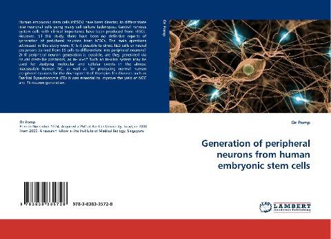 Generation of peripheral neurons from human embryonic stem cells