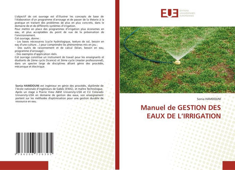 Manuel de GESTION DES EAUX DE L'IRRIGATION