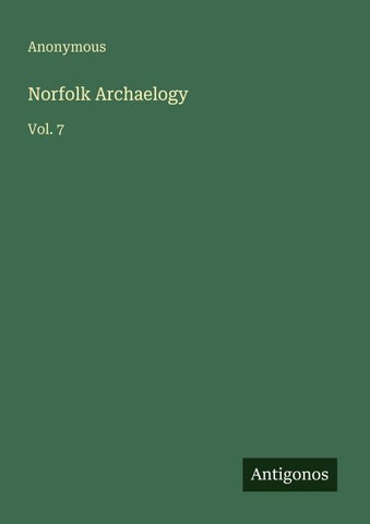 Norfolk Archaelogy
