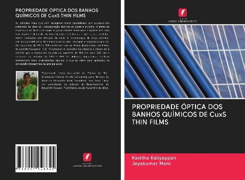 PROPRIEDADE ÓPTICA DOS BANHOS QUÍMICOS DE CuxS THIN FILMS
