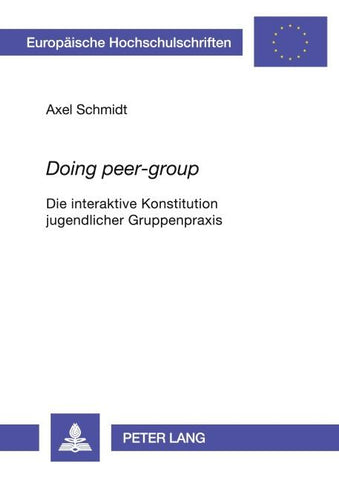 'Doing peer-group'