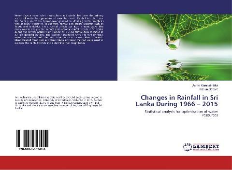 Changes in Rainfall in Sri Lanka During 1966 - 2015