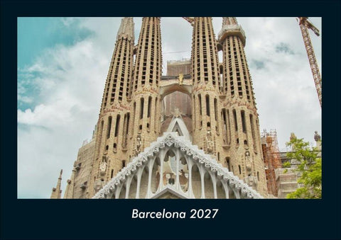 Barcelona 2027 Fotokalender DIN A4