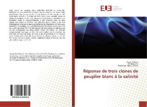 Réponse de trois clones de peuplier blanc à la salinité