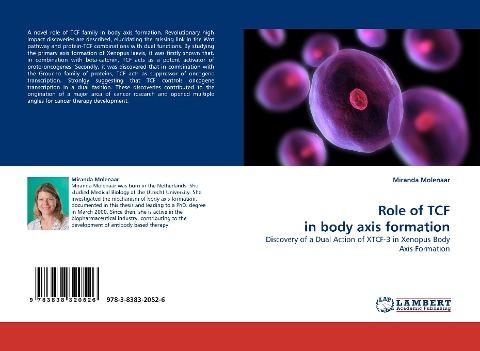Role of TCF in body axis formation