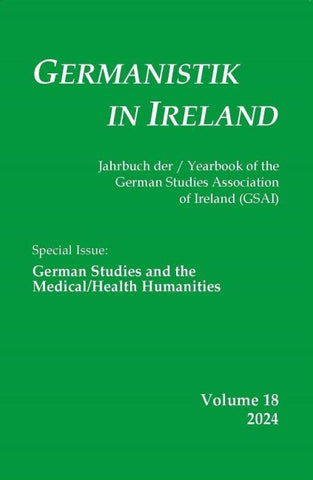 German Studies and the Medical/Health Humanities