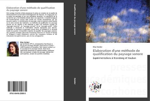 Elaboration d'une méthode de qualification du paysage sonore