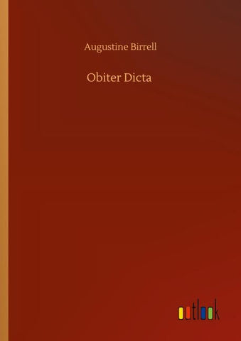 Obiter Dicta