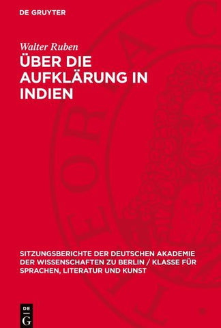 Über die Aufklärung in Indien