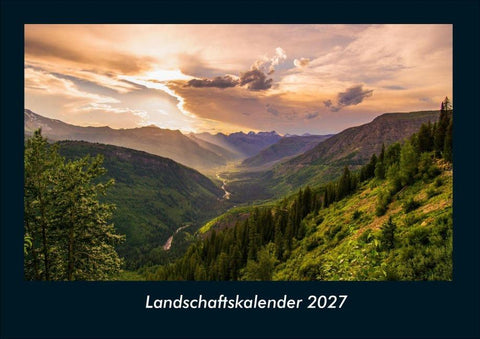 Landschaftskalender 2027 Fotokalender DIN A4