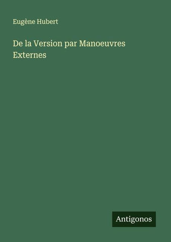 De la Version par Manoeuvres Externes