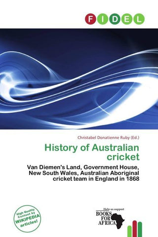 History of Australian cricket