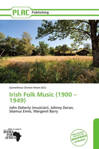 Irish Folk Music (1900 - 1949)