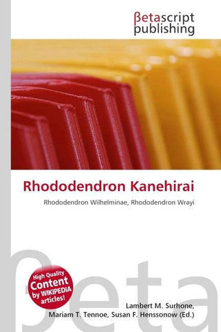 Rhododendron Kanehirai