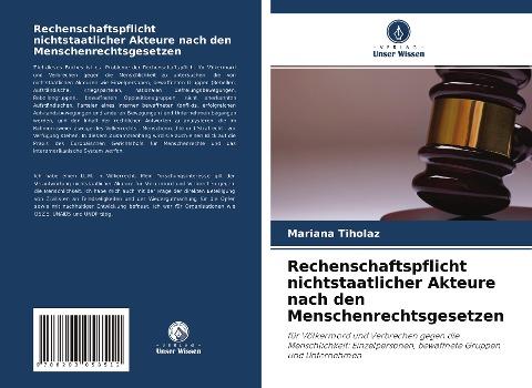Rechenschaftspflicht nichtstaatlicher Akteure nach den Menschenrechtsgesetzen