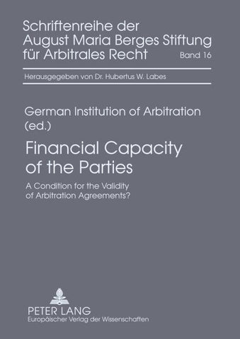 Financial Capacity of the Parties