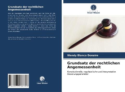 Grundsatz der rechtlichen Angemessenheit