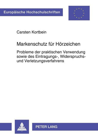 Markenschutz für Hörzeichen