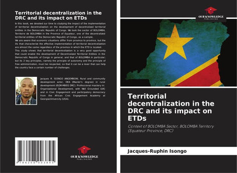 Territorial decentralization in the DRC and its impact on ETDs
