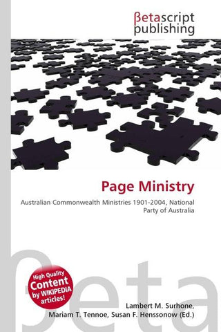 Page Ministry